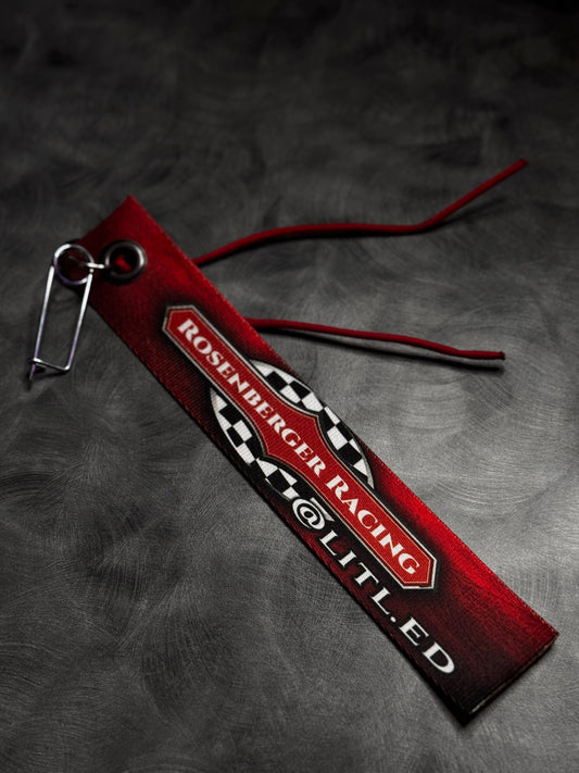 Custom parachute hangtag